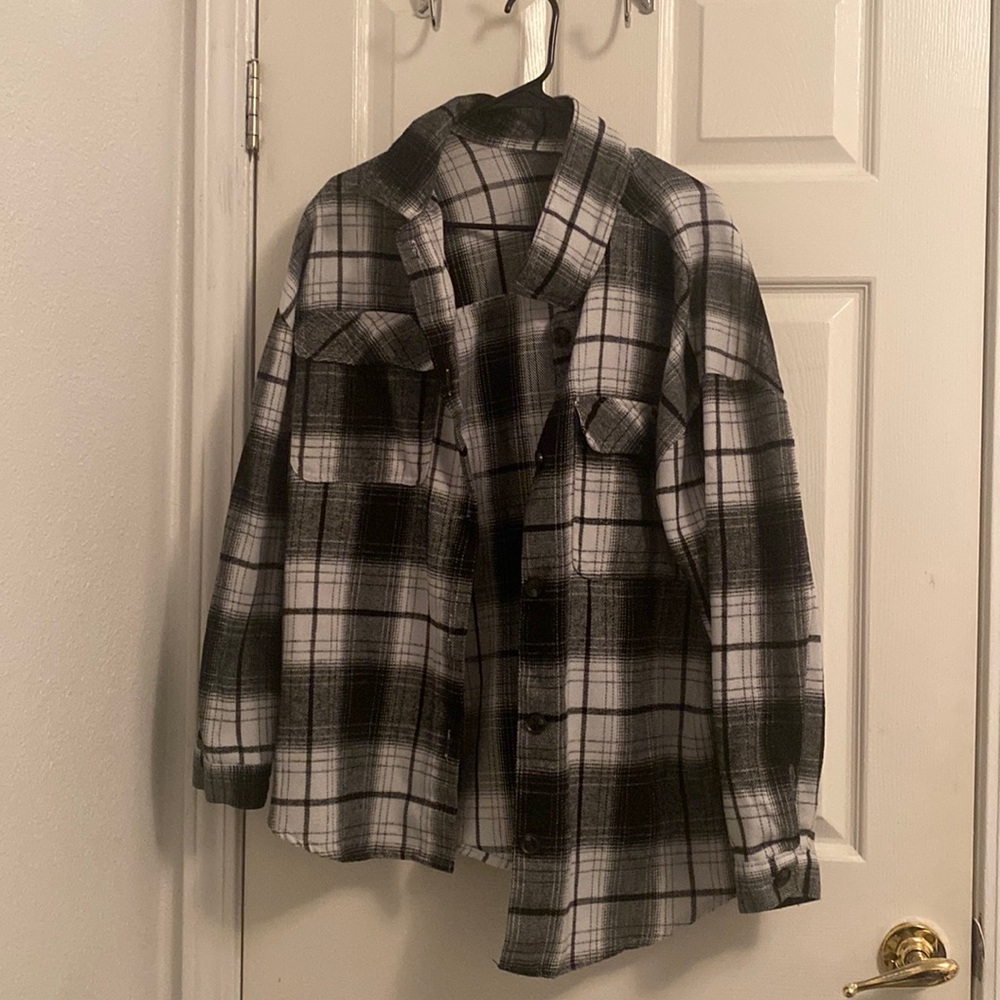 Oversized flannel